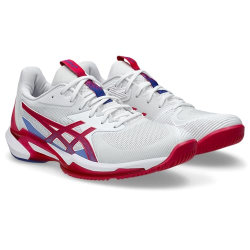 ASICS Women's Solution Speed Ff 3 Sneaker, White Bright Rose, 10