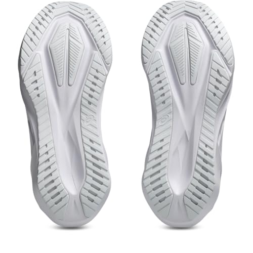 ASICS Men's NOVABLAST 5 Running Shoes, 12, White/Piedmont Grey