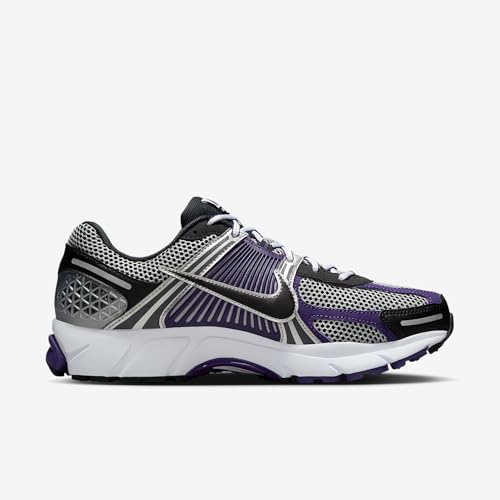 Nike Zoom Vomero 5 Men's Shoes (Metallic Silver/Court Purple/White/Black) Size 12
