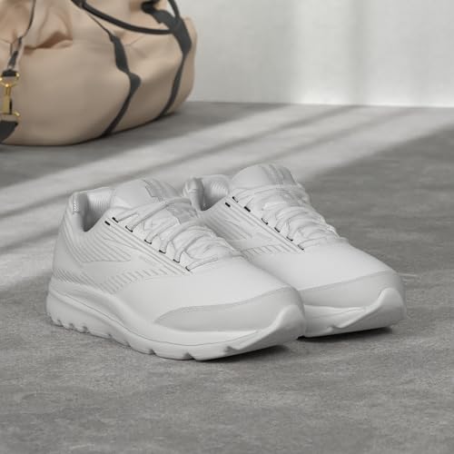 Brooks Women's Addiction Walker 2 Walking Shoe - White/White - 10.5 Wide