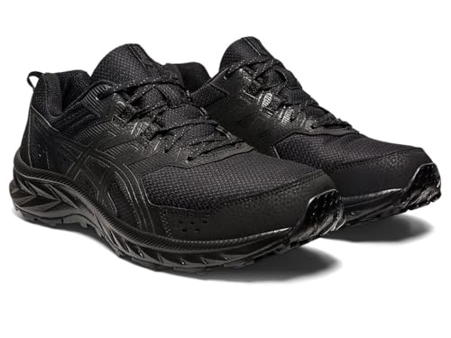 ASICS Men's Gel-Venture 9 Running Shoes, 7.5, Black/Black