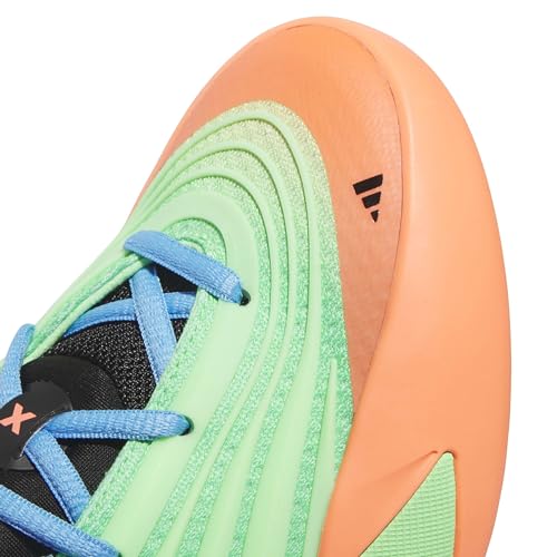 Adidas Unisex-Kids Dame X Basketball, Lime Burst/Supplier Colour/Supplier Colour, 4