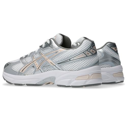 ASICS Unisex Kid's Gel-1130 Grade School (Big Kid), White/Pearl Pink, 5.5 Medium, Big Kid