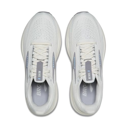 Brooks Women's Revel 8Sneaker, Bluewash Alloy Skyway, 6.5 US