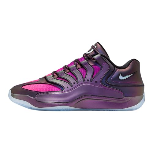 KD18 Unfinished Basketball Shoes (Vivid Purple/Black/Hyper Pink) Size 8