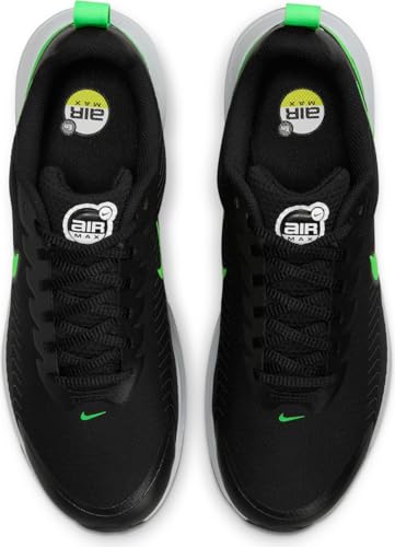 Nike Air Max Nuaxis Men's Shoes (HV5754-010, Black/Anthracite/Wolf Grey/Green Strike) Size 10