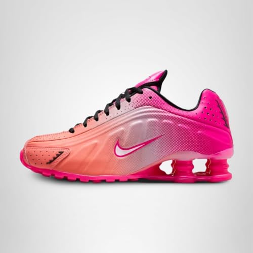 Nike Shox R4 Women's Shoes (Hyper Pink/Pink/Black/Pink Foam) Size 8