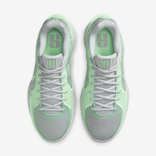 Sabrina 2 "Traditions Basketball Shoes (FQ2174-004, Light Smoke Grey/Fresh Mint/Vapor Green) Size 7.5
