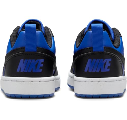 Nike Big Kid's Court Borough Low Recraft Lifestyle Shoes, Game Royal/Black-White, 7Y