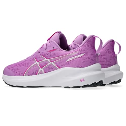 ASICS Kid's GT-1000 14 Grade School Running Shoes, 1.5, Lavender Glow/Digital Sakura