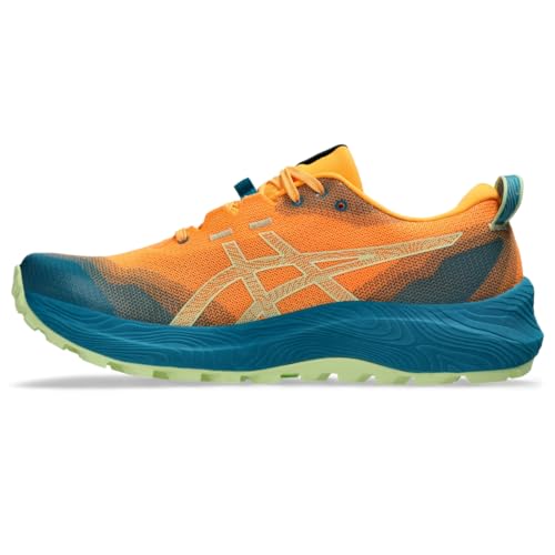 ASICS Men's Gel-Trabuco 12 Running Shoes, 7, Stadium Orange/Cool Matcha