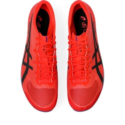 ASICS Unisex METASPEED SP 2 Track & Field, 8.5M / 10W, Flash RED/Black