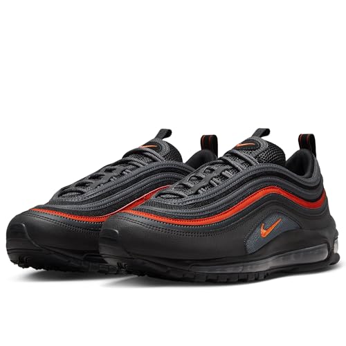 Nike - Nike Air Max 97, Men's Fitness Shoes, Black, 8