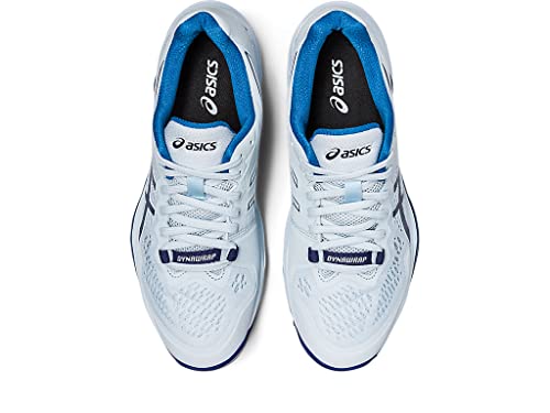ASICS Women's Sky Elite FlyteFoam 2 Volleyball Shoes, 9.5, Sky/Indigo Blue