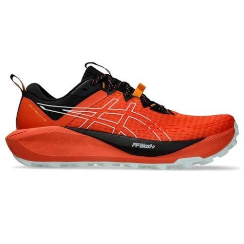 ASICS Men's Gel-Trabuco 13 Running Shoes, 10, NOVA Orange/Pure Aqua