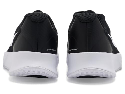 Nike Women's Vapor Lite 3 Hard Court Tennis Shoes, Black/White, 9