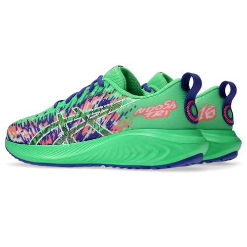 ASICS Kid's Gel-Noosa TRI 16 Grade School Running Shoes, 4, Vital Green/White