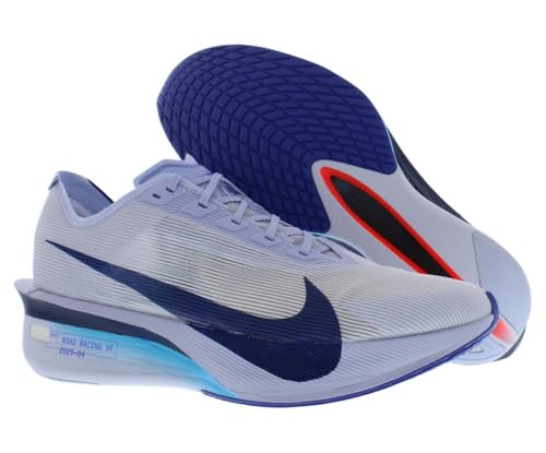 Nike Vaporfly 4 Men's Road Racing Shoes (HF6414-001, Ghost/Persian Violet/Football Grey/Blue Void) Size 7.5