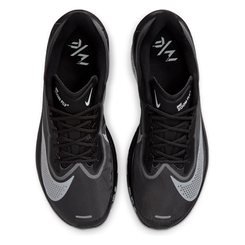 Nike Zoom Fly 6 Men's Road Racing Shoes (FN8454-001, Black/Light Smoke Grey/White) Size 11