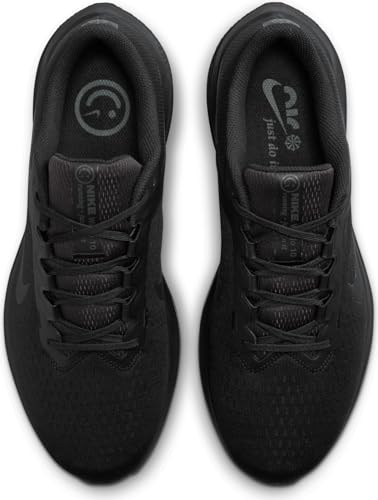 Nike Men's Air Winflo 10 Sneaker, Black Black Black Anthracite, 9 US