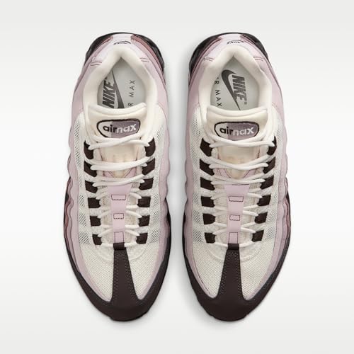 Nike Air Max 95 Big Bubble Women's Shoes (Black/Tattoo/Light Violet Ore/Velvet Brown) Size 6.5