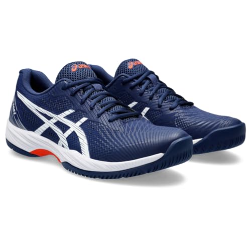 ASICS Men's Gel-Game 9 Tennis Shoe, 9, Blue Expanse/White