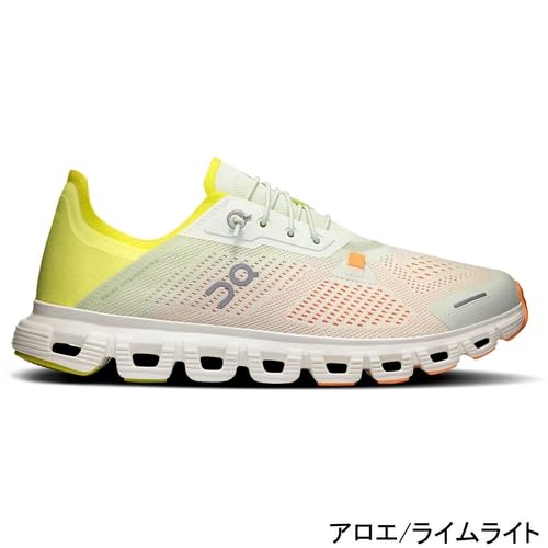 On Womens, Cloud 6 Coast Aloe/Limelight 6.5 Medium