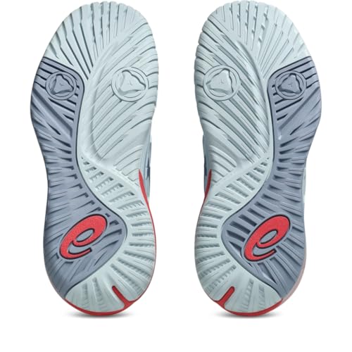 ASICS Women's Gel-Resolution X Tennis Shoes, 9, Sky/Grey Blue