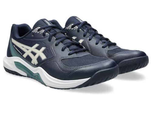 ASICS Men's Gel-Dedicate 9Tennis Shoes, Midnight Oatmeal, 13 US