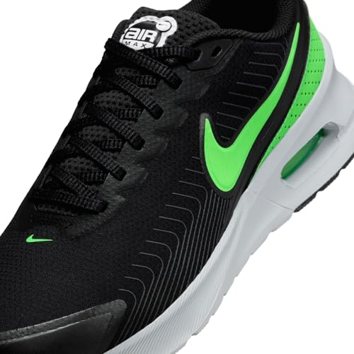Nike Air Max Nuaxis Men's Shoes (HV5754-010, Black/Anthracite/Wolf Grey/Green Strike) Size 10