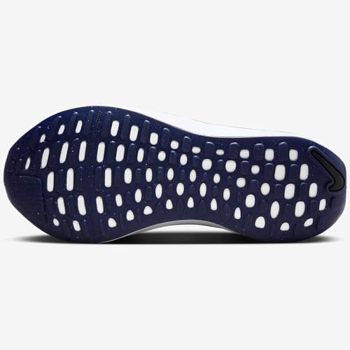 Nike InfinityRN 4 Men's Road Running Shoes (DR2665-400, College Navy/Black/Sail/Platinum Tint) Size 8