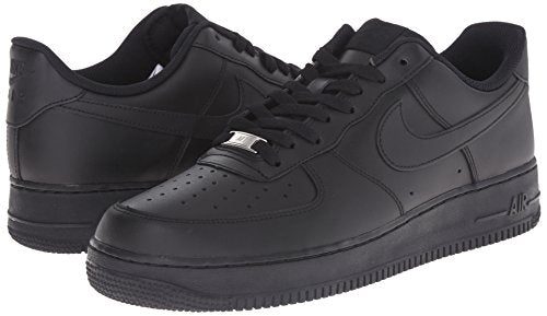 Men Nike Air Force 1 '07 Low Black / Black 315122-001 Size 8