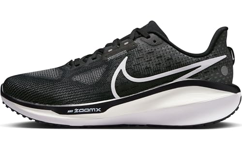 Nike Men's Vomero 17 Running Shoes, Black White Anthracite, 8 US
