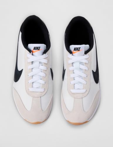 Nike Women's Pacific Shoes, White/Black-Platinum Tint-Safety Orange, 6.5
