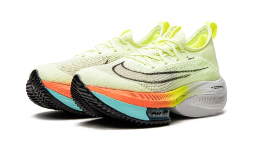 Nike Women's Air Zoom Alphafly Next% Flyknit, Barely Volt/Hyper Orange/Volt/, 8