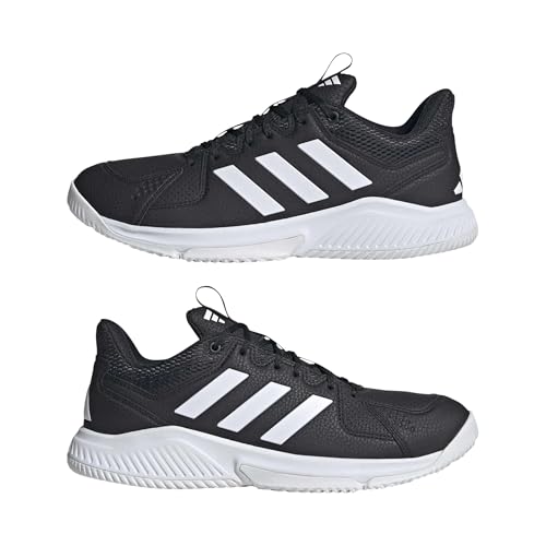 adidas Men's Court Flight M, Black/White, 11
