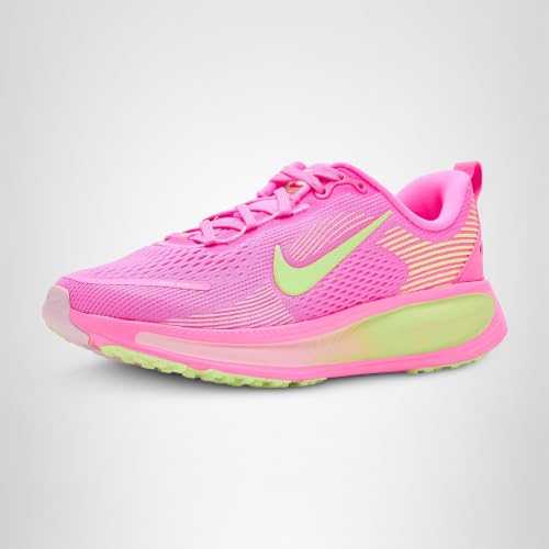 Nike Unisex Kids Vomero 18 (Little Kid/Big Kid) Pink Spell/Barely Volt/Pink Foam 6 Medium Big Kid