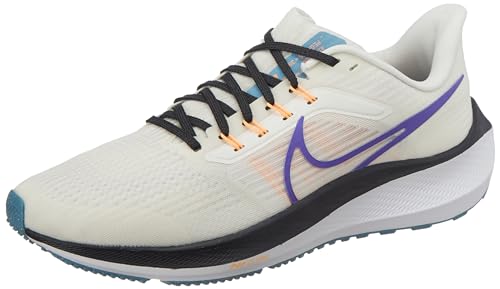 NIKE Air Zoom Pegasus 39, Women's Running Shoes, Phantom Psychic Purple Summit White, 7