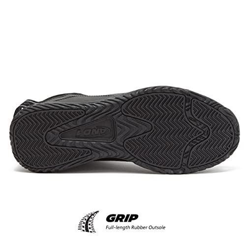 AND1 Pulse 2.0 Men’s Basketball Shoes, Indoor or Outdoor, Street or Court - Black/Black, 13 Medium