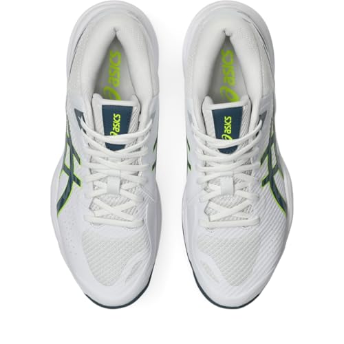 ASICS Men's Beyond FF MT 2 Volleyball Shoes, 10.5, White/RAW Indigo