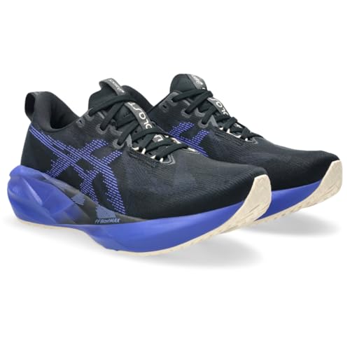 ASICS Men's NOVABLAST 5 Running Shoes, 10.5, Black/Cobalt Burst