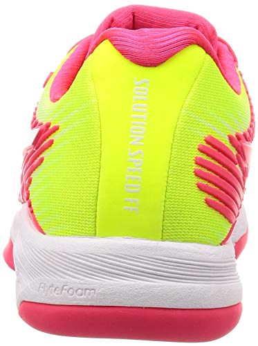 ASICS Solution Speed FF Indoor Womens Tennis Shoes 1042A094 Sneakers Trainers (UK 4 US 6 EU 37, Laser Pink White 702)