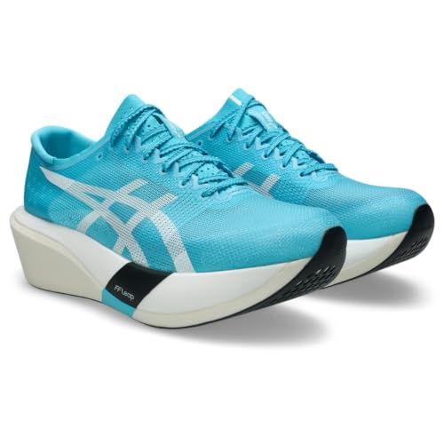 ASICS Unisex METASPEED Edge Tokyo Running, 10M / 11.5W, Aquarium/White