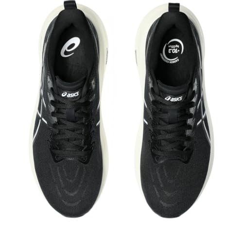 ASICS Men's GT-2000 13 Running Shoes, 9, Black/White