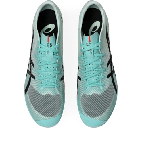 ASICS Unisex METASPEED SP Track&Field Shoes, 7M / 8.5W, Illuminate Mint/Black