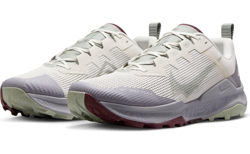 Nike Wildhorse 8 Men's Trail Running Shoes (DR2686-007, Phantom/Infinite Gold/Burgundy Crush/Jade Horizon) Size 12.5