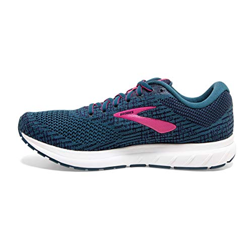 Brooks Womens Revel 3 Running Shoe - Blue/Navy/Beetroot - B - 6.0