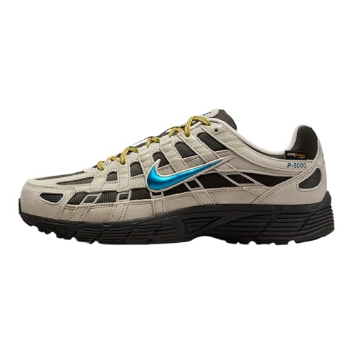 Nike P-6000 Premium Cordura® Men's Shoes (Light Orewood Brown/Lightning/Phantom/Green Abyss) Size 11