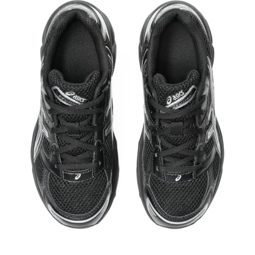 ASICS Unisex Kid's Gel-1130 Grade School (Big Kid), Black/Pure Silver, 5 Medium, Big Kid