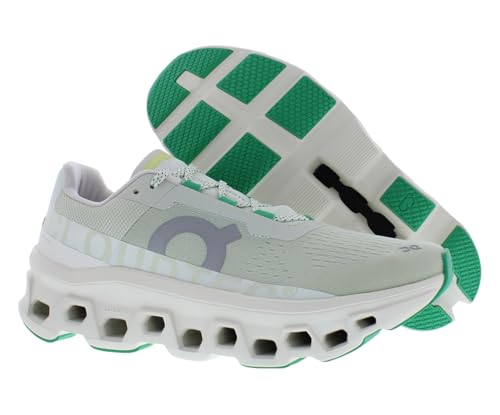 On Cloudmonster Mens Shoes Size 8.5, Color: Aloe-Green